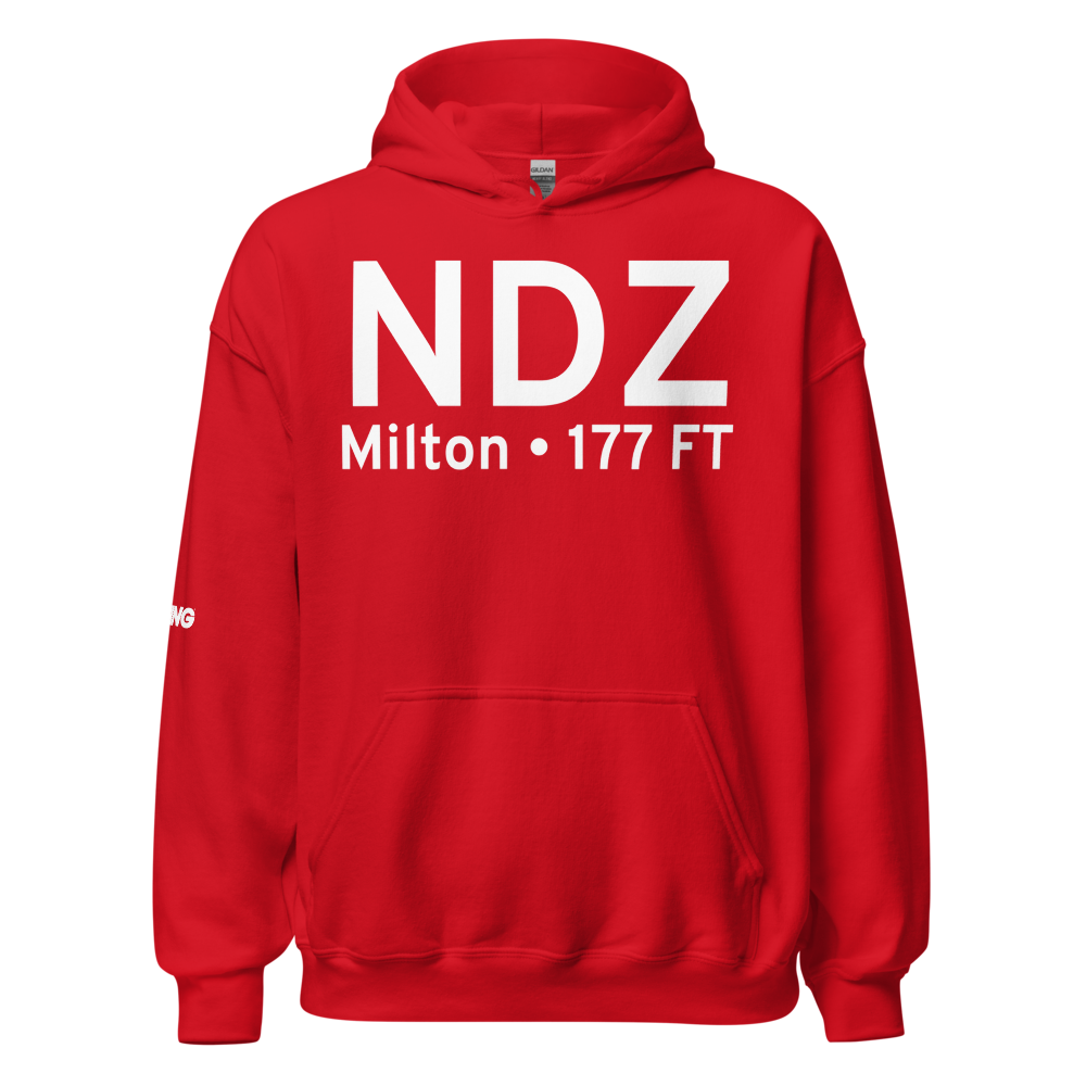 Milton (KNDZ) Airport Hoodie Sweatshirt 