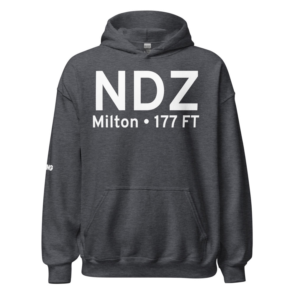Milton (KNDZ) Airport Hoodie Sweatshirt 