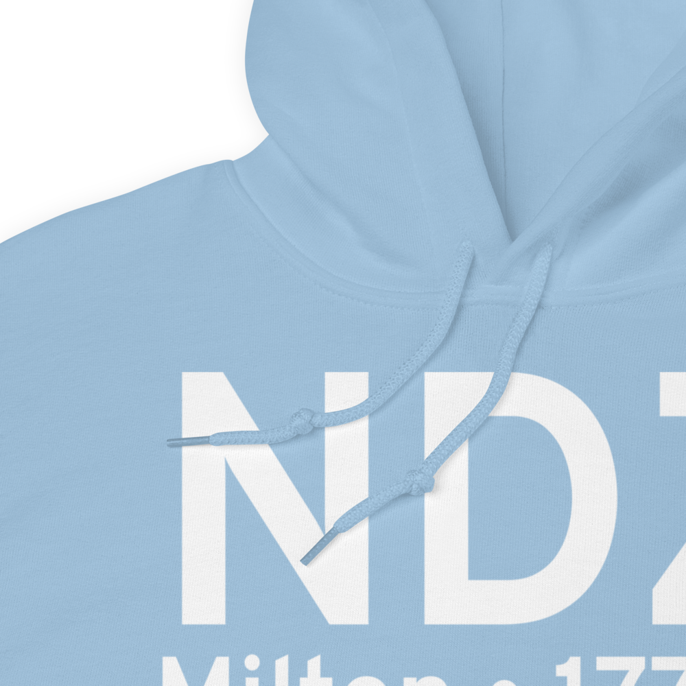 Milton (KNDZ) Airport Hoodie Sweatshirt 