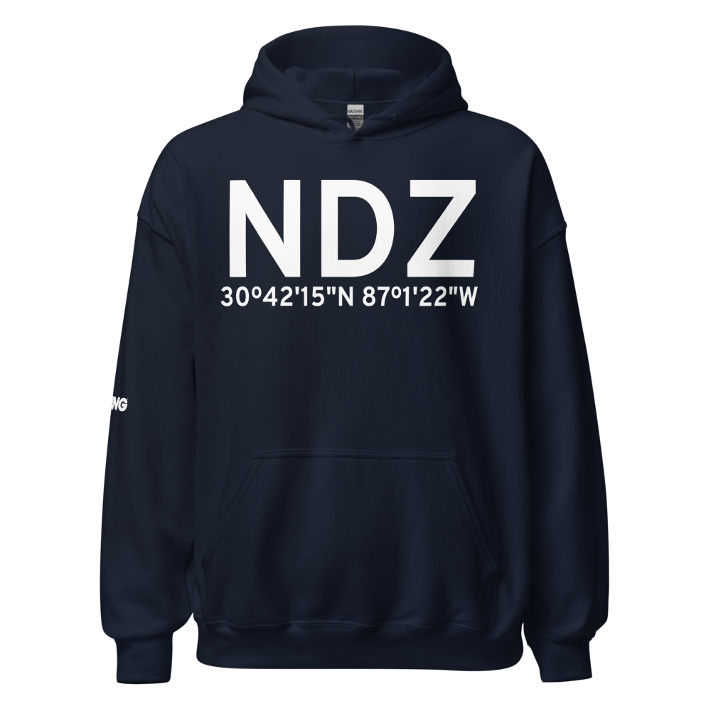 Milton (KNDZ) Airport Hoodie Sweatshirt 