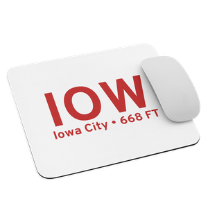 Iowa City (KIOW) Airport  Mouse Pad