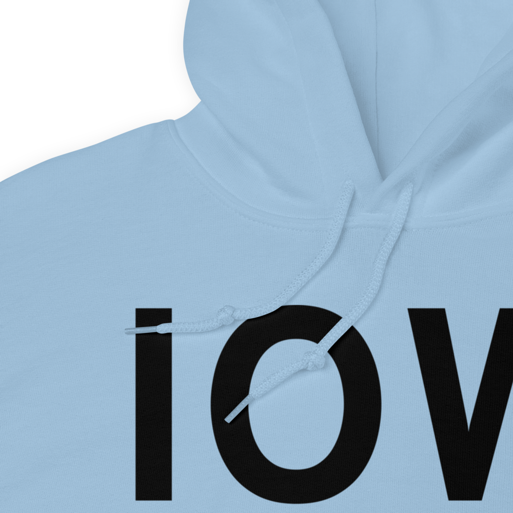 Iowa City (KIOW) Airport Hoodie Sweatshirt 