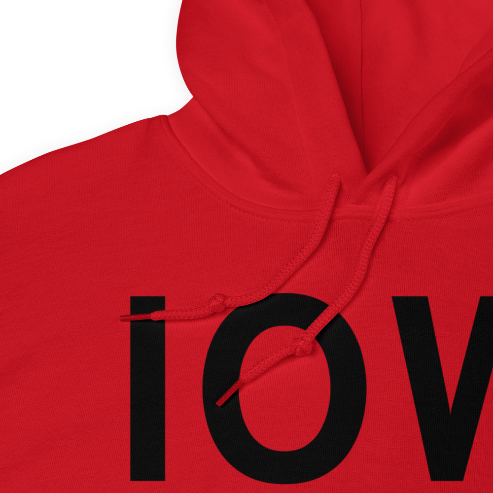 Iowa City (KIOW) Airport Hoodie Sweatshirt 