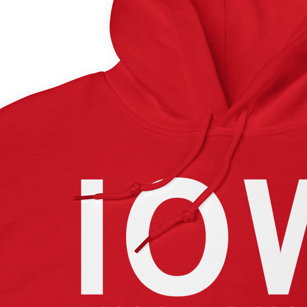 Iowa City (KIOW) Airport Hoodie Sweatshirt 