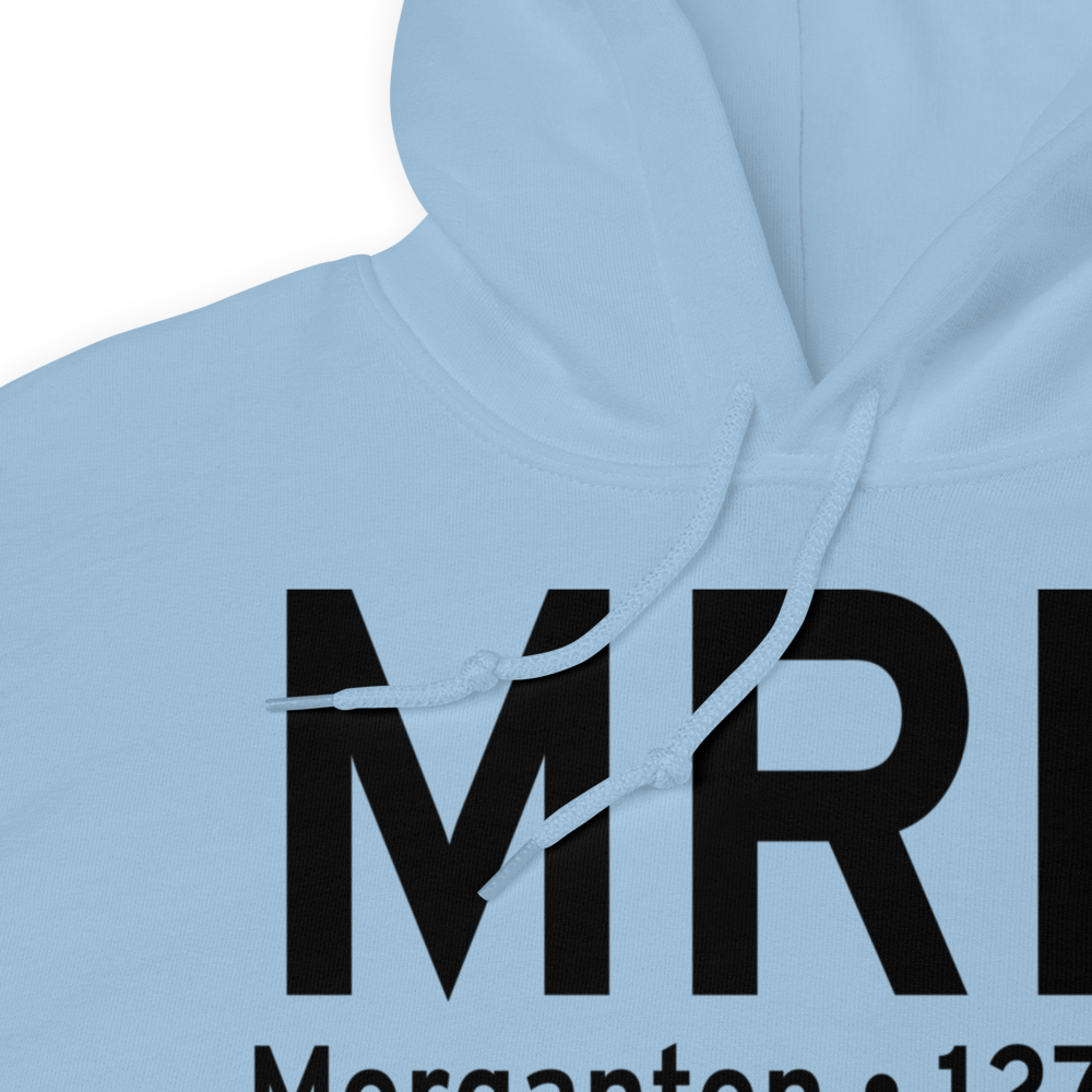 Morganton (KMRN) Airport Hoodie Sweatshirt 