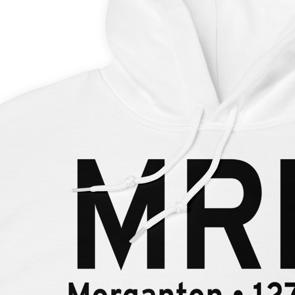 Morganton (KMRN) Airport Hoodie Sweatshirt 