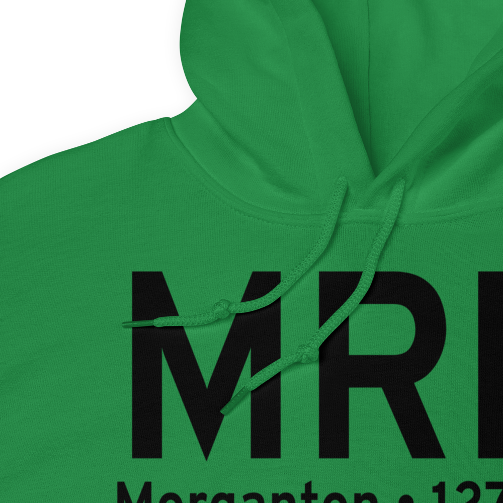 Morganton (KMRN) Airport Hoodie Sweatshirt 