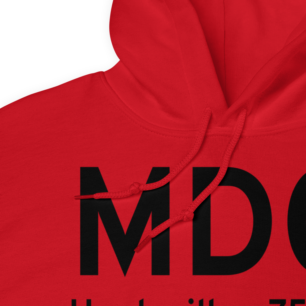 Huntsville (KMDQ) Airport Hoodie Sweatshirt 