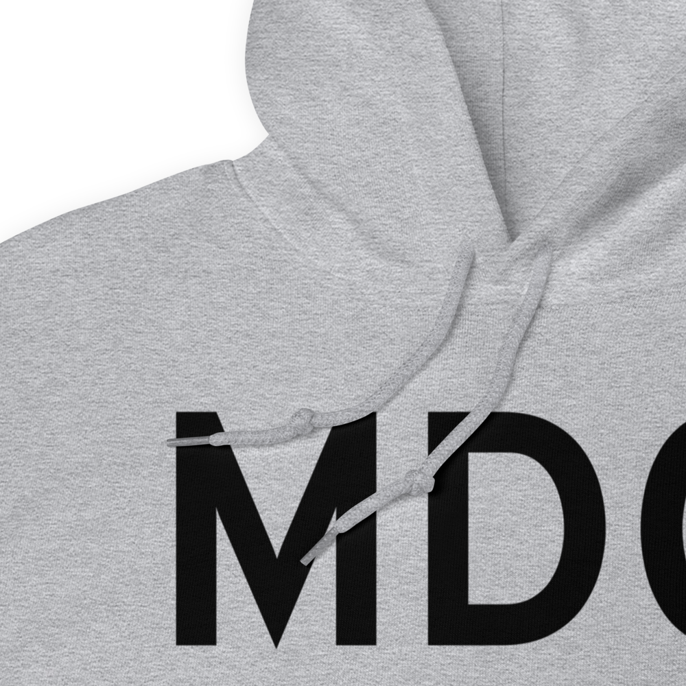 Huntsville (KMDQ) Airport Hoodie Sweatshirt 