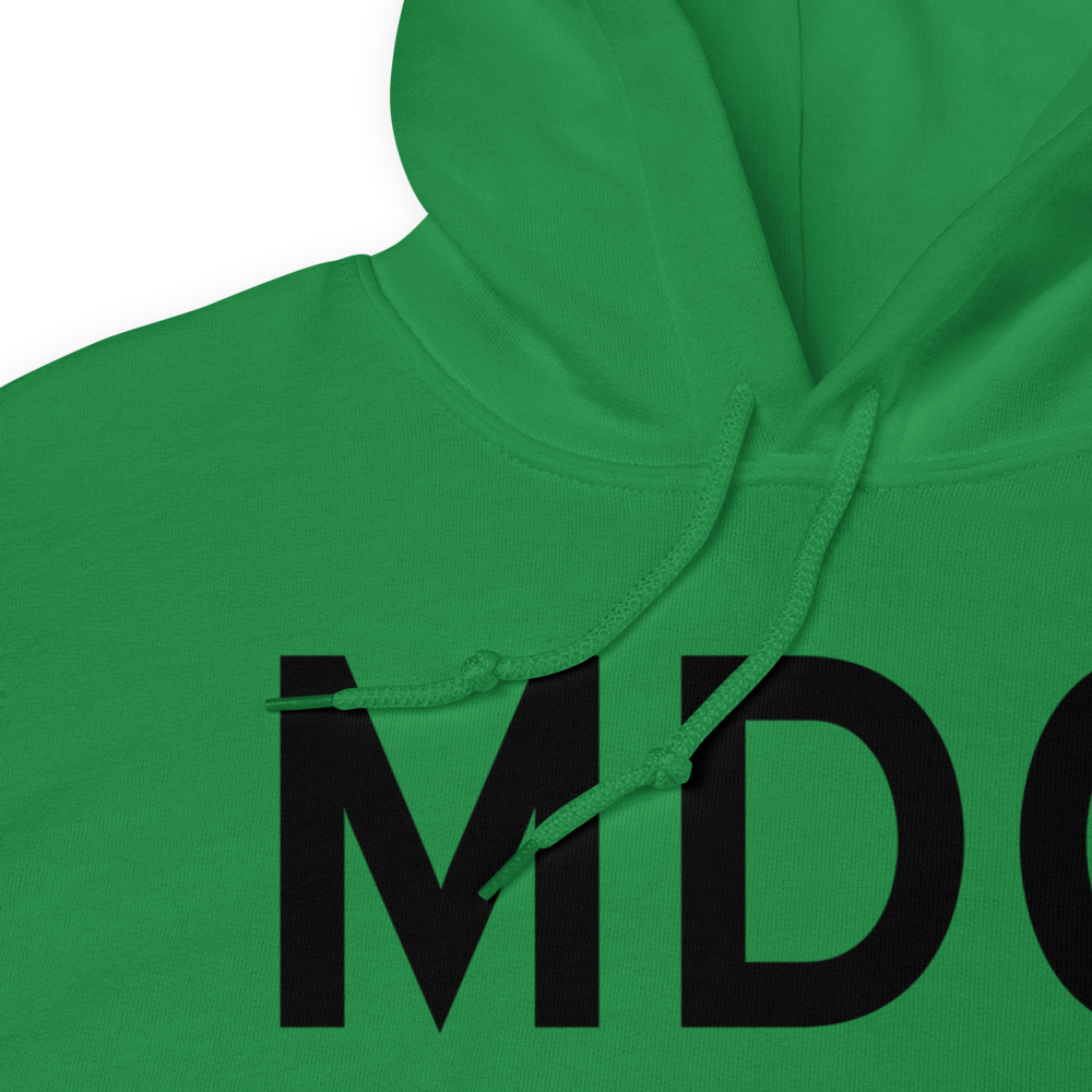 Huntsville (KMDQ) Airport Hoodie Sweatshirt 