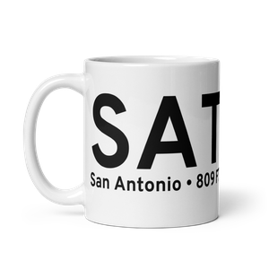 San Antonio (KSAT) Airport Mug