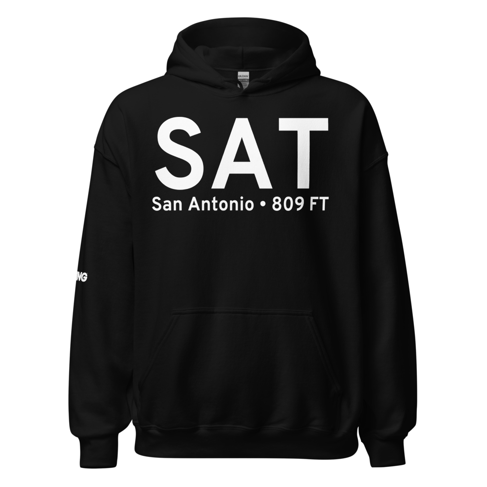 San Antonio (KSAT) Airport Hoodie Sweatshirt 