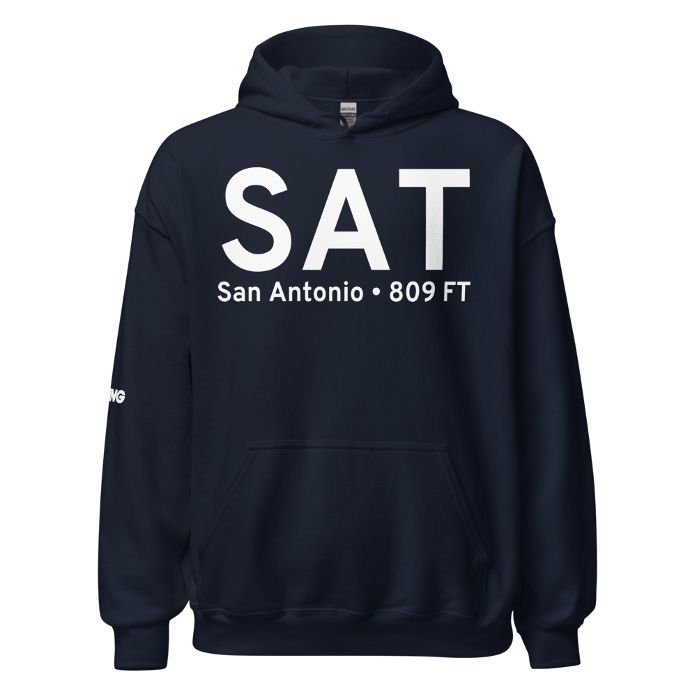 San Antonio (KSAT) Airport Hoodie Sweatshirt 