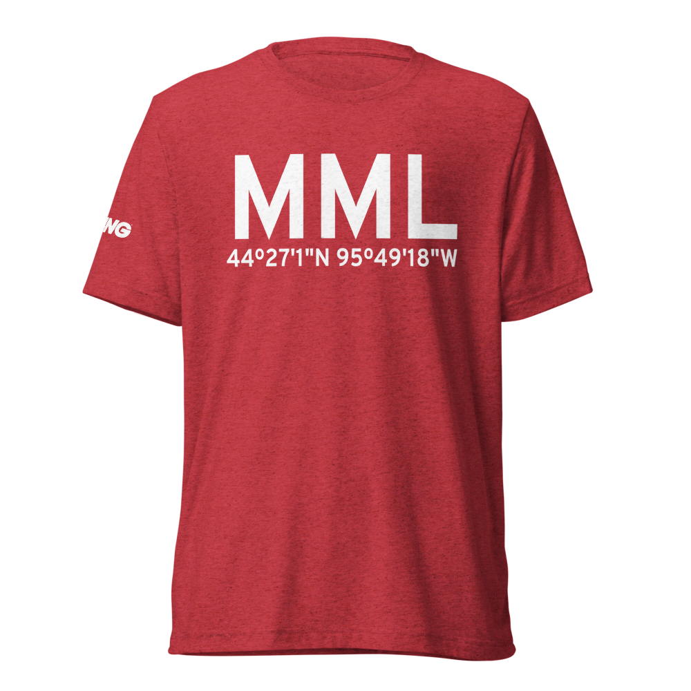 Marshall (KMML) Airport Tri-blend T-Shirt 