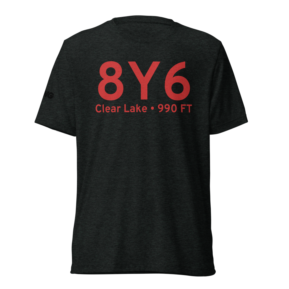 Clear Lake (K8Y6) Airport Tri-blend T-Shirt 