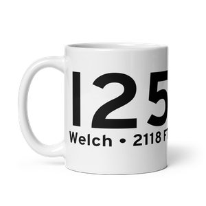 Welch (I25) Airport Mug