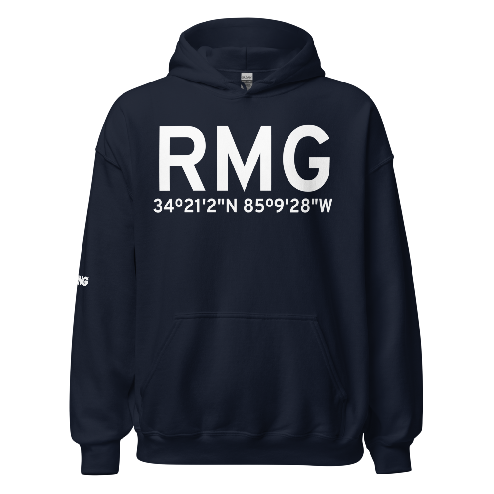 Rome (KRMG) Airport Hoodie Sweatshirt 