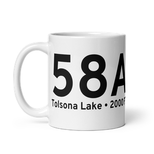 Tolsona Lake (58A) Airport Mug