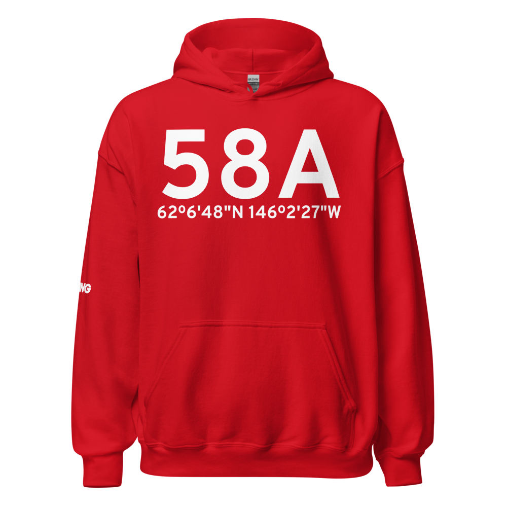 Tolsona Lake (58A) Airport Hoodie Sweatshirt 