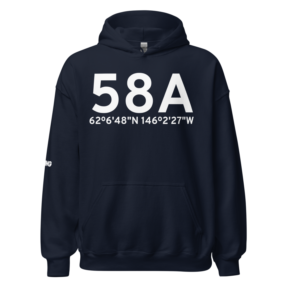 Tolsona Lake (58A) Airport Hoodie Sweatshirt 