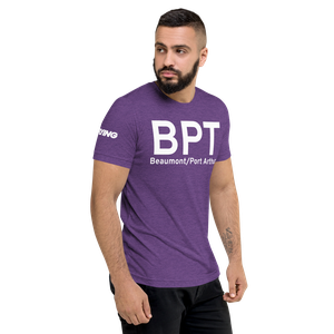 Beaumont/Port Arthur (KBPT) Airport Tri-blend T-Shirt