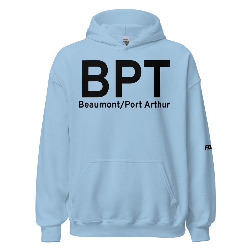 Beaumont/Port Arthur (KBPT) Airport Hoodie Sweatshirt 