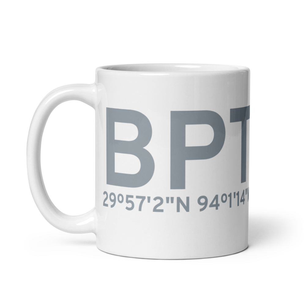 Beaumont/Port Arthur (KBPT) Airport Mug 