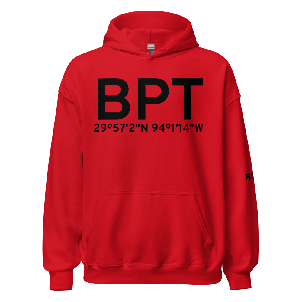 Beaumont/Port Arthur (KBPT) Airport Hoodie Sweatshirt 