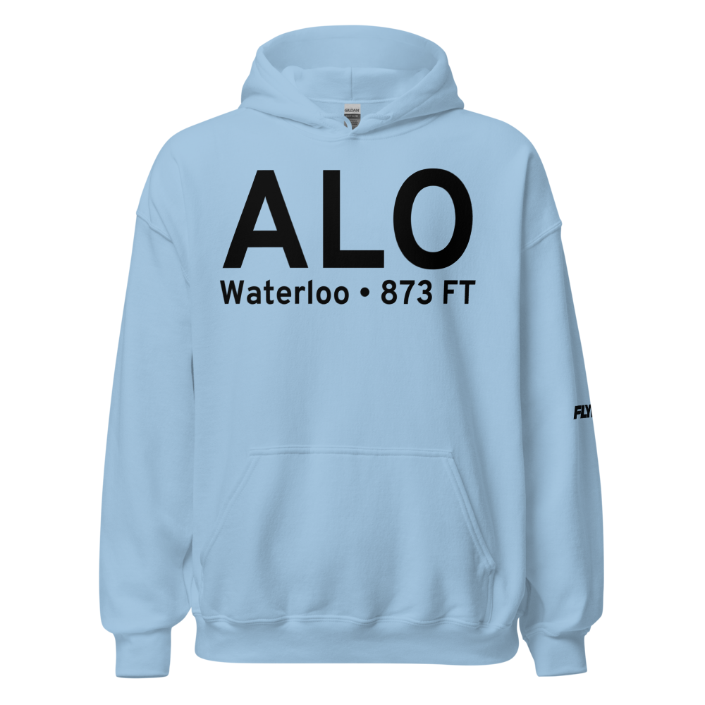 Waterloo (KALO) Airport Hoodie Sweatshirt 