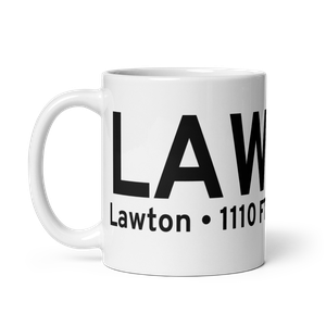 Lawton (KLAW) Airport Mug