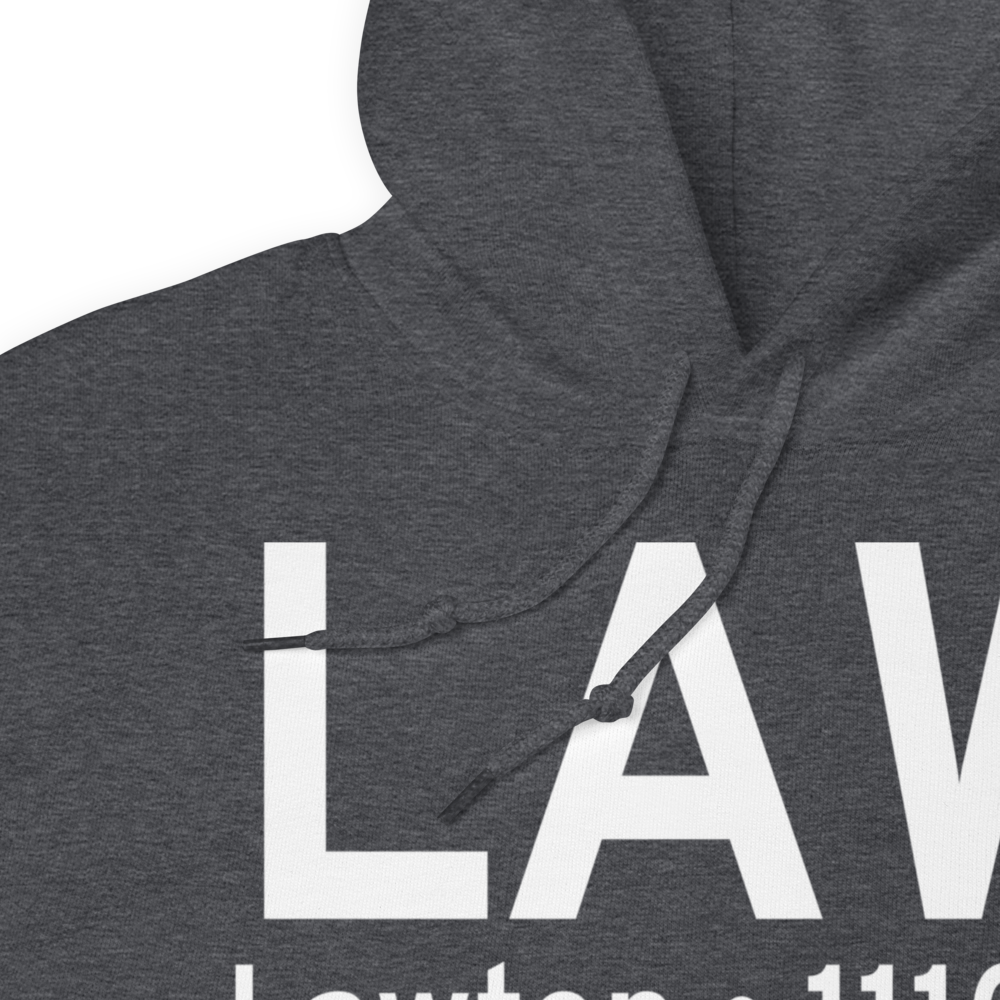 Lawton (KLAW) Airport Hoodie Sweatshirt 