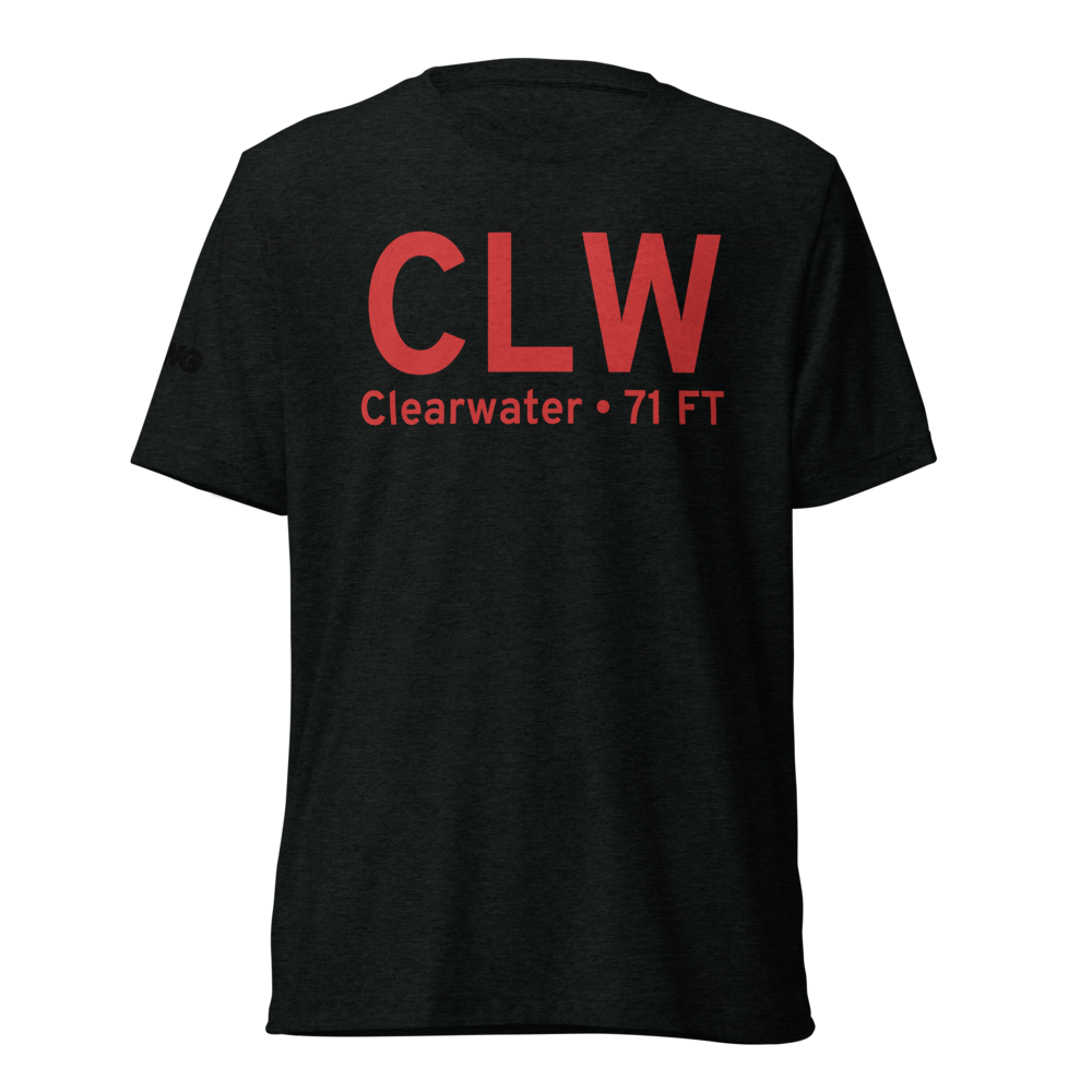 Clearwater (KCLW) Airport Tri-blend T-Shirt 