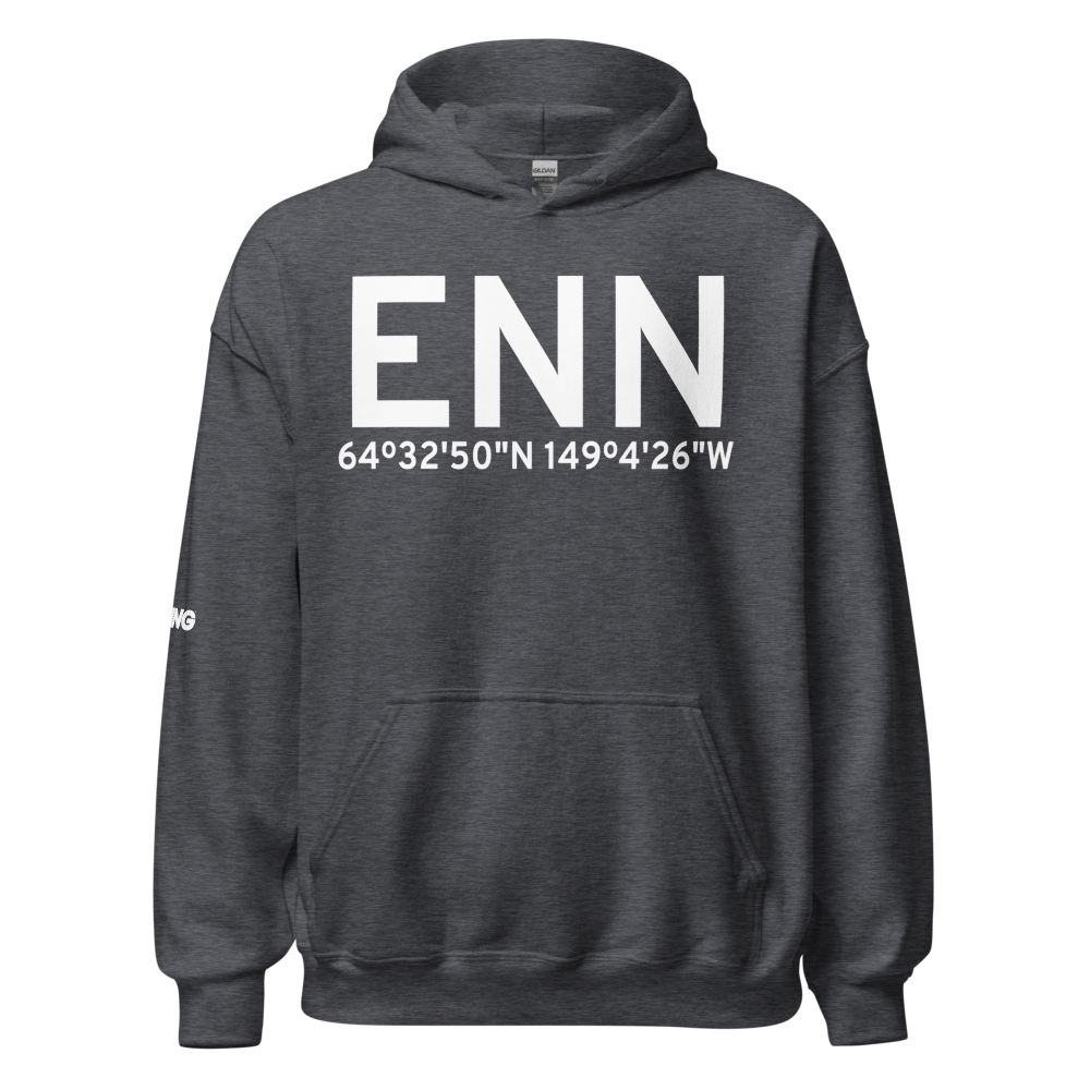 Nenana (PANN) Airport Hoodie Sweatshirt 
