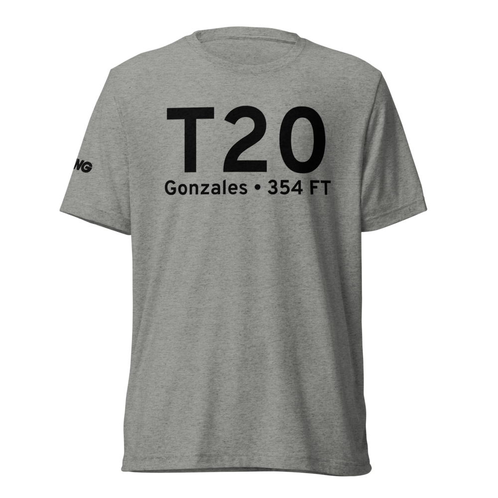 Gonzales (KT20) Airport Tri-blend T-Shirt 