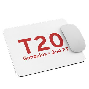Gonzales (KT20) Airport  Mouse Pad