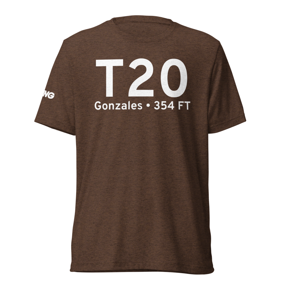 Gonzales (KT20) Airport Tri-blend T-Shirt 