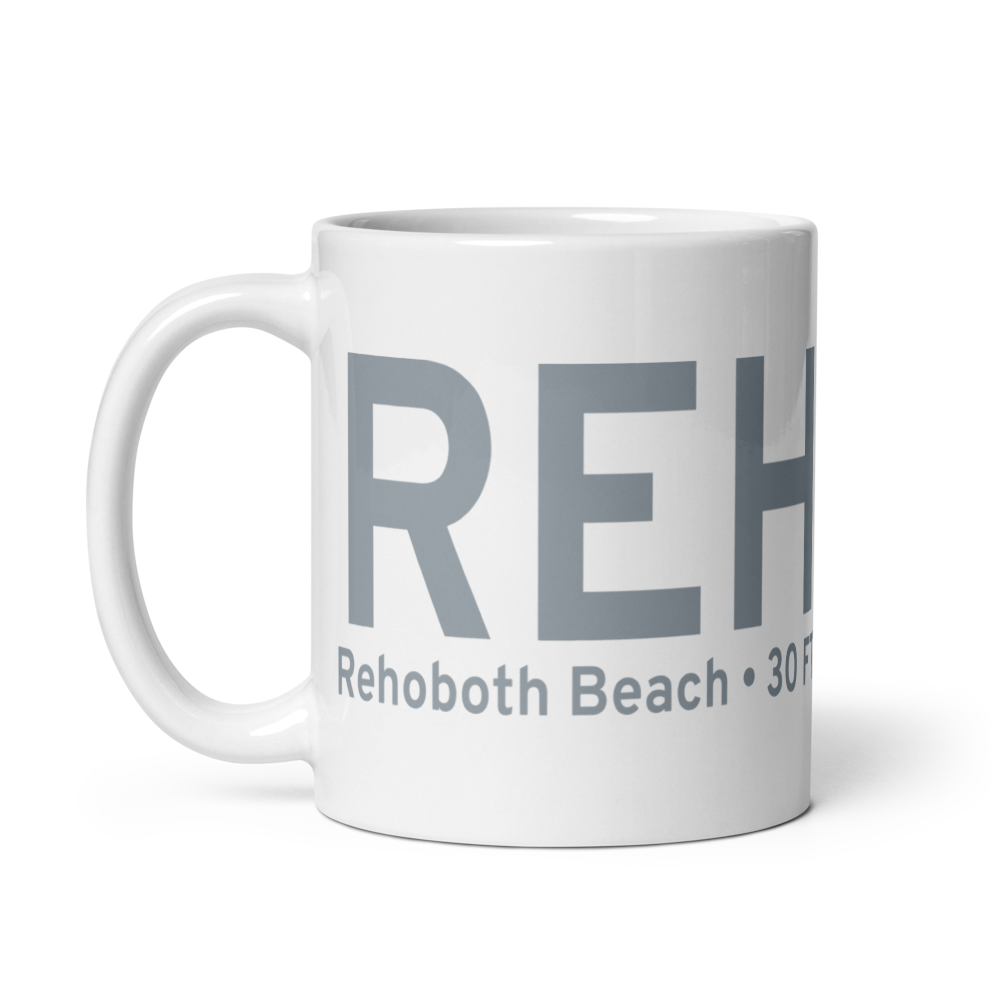 Rehoboth Beach (REH) Airport Mug 