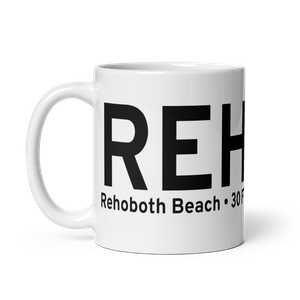 Rehoboth Beach (REH) Airport Mug