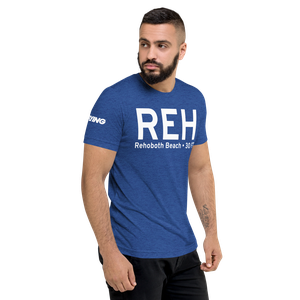 Rehoboth Beach (REH) Airport Tri-blend T-Shirt