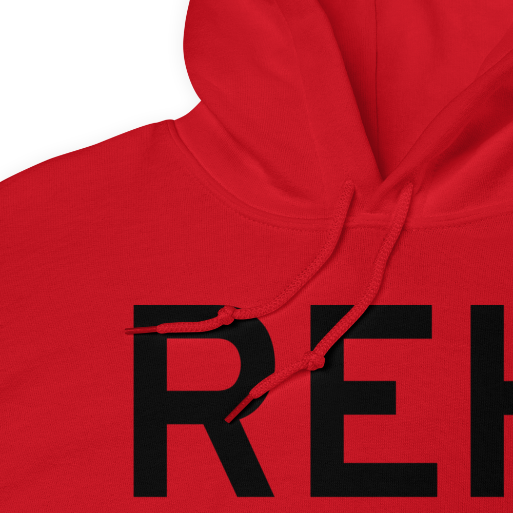 Rehoboth Beach (REH) Airport Hoodie Sweatshirt 