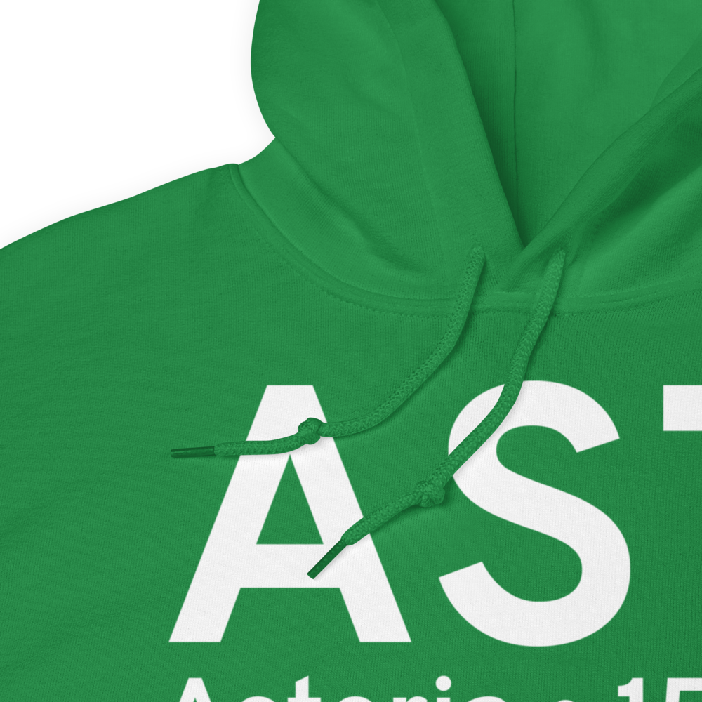 Astoria (KAST) Airport Hoodie Sweatshirt 
