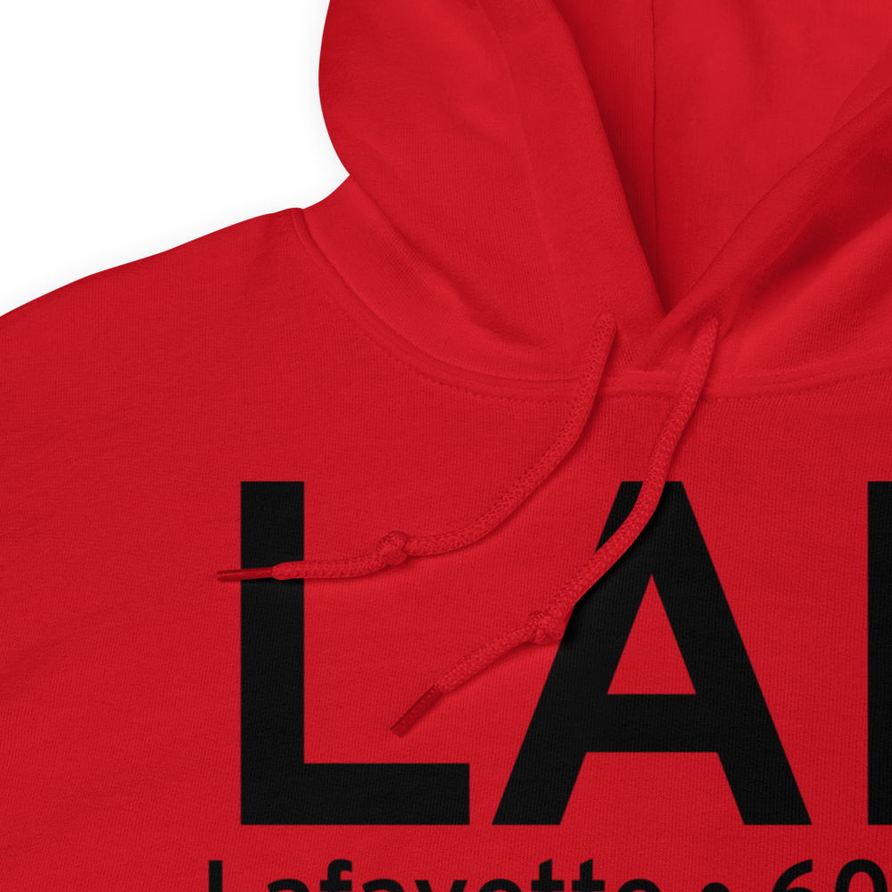 Lafayette (KLAF) Airport Hoodie Sweatshirt 