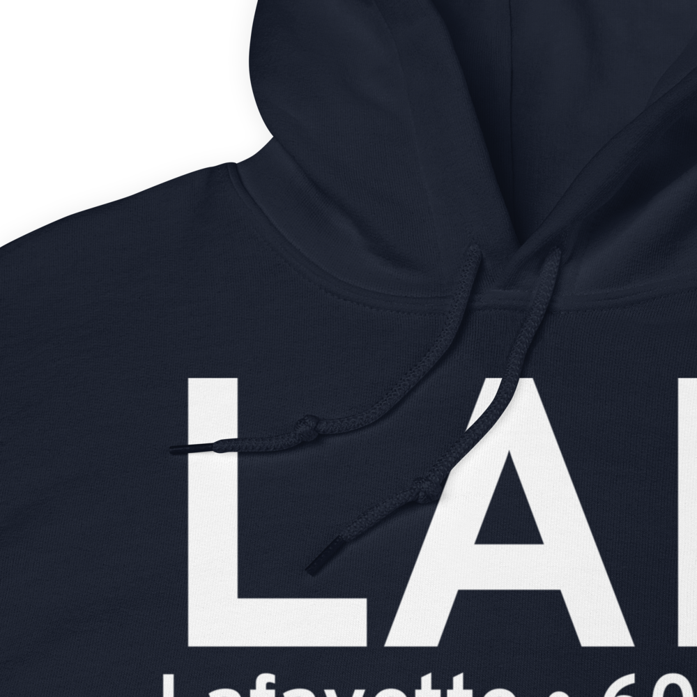 Lafayette (KLAF) Airport Hoodie Sweatshirt 