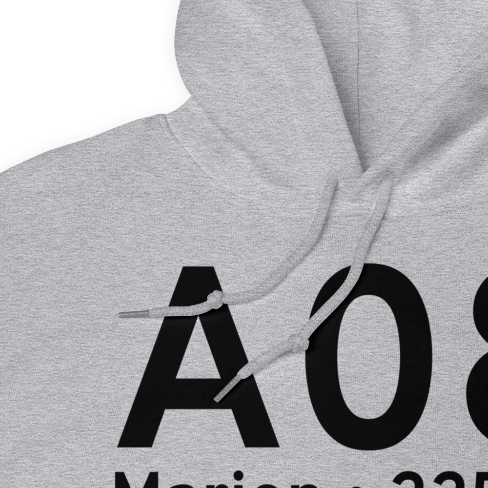 Marion (KA08) Airport Hoodie Sweatshirt 
