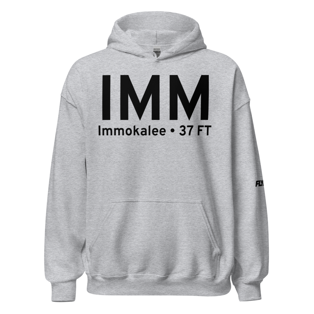 Immokalee (KIMM) Airport Hoodie Sweatshirt 