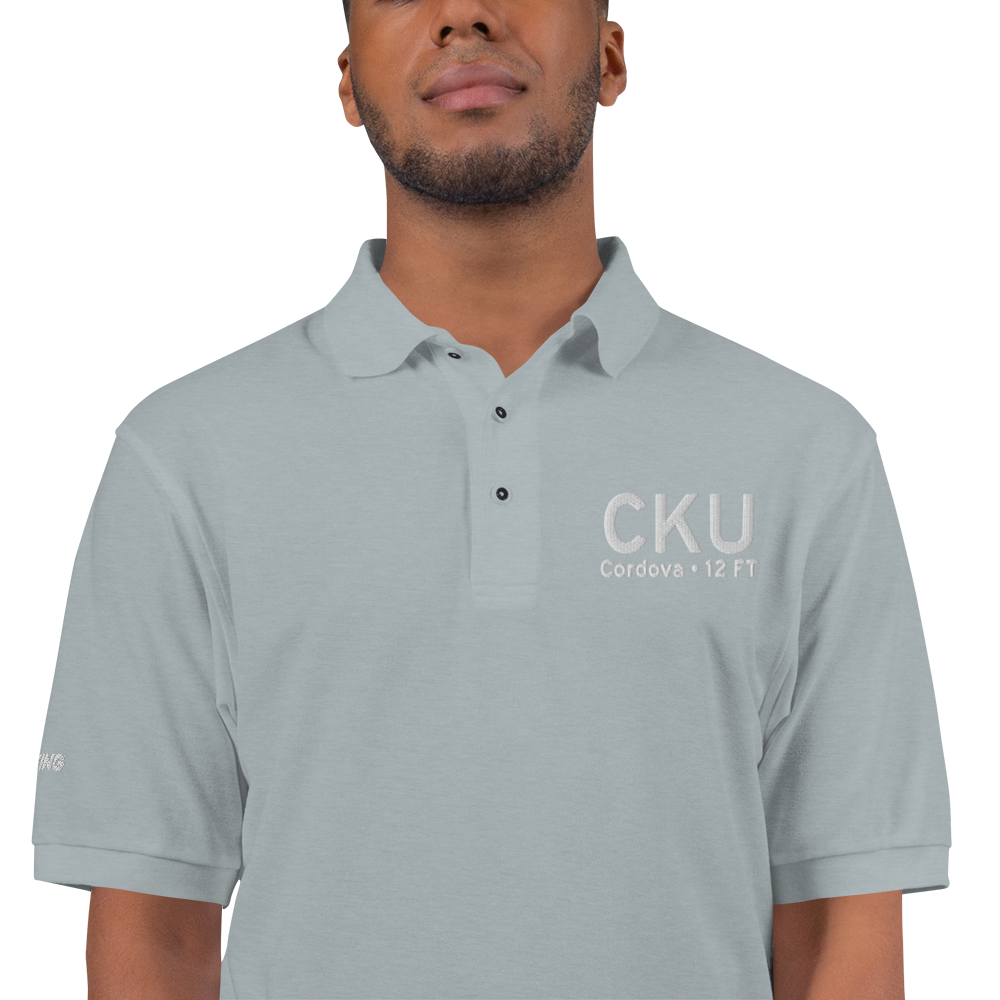 Cordova (CKU) Airport Port Authority Embroidered Polo Shirt 
