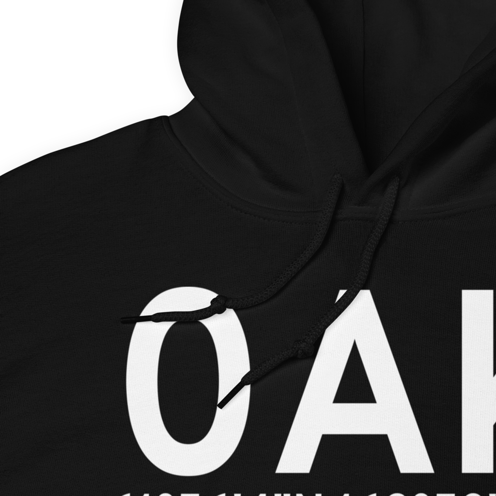 Pilot Station (0AK) Airport Hoodie Sweatshirt 