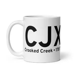Crooked Creek (CJX) Airport Mug