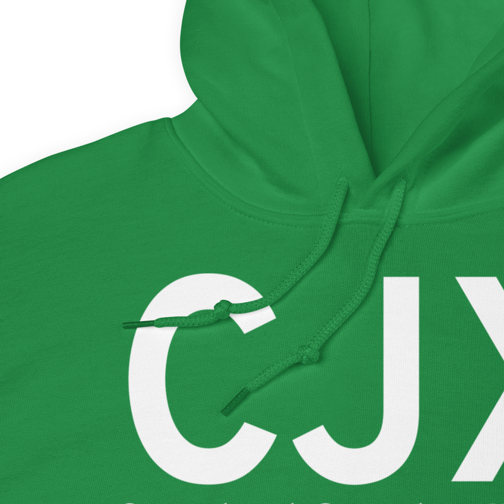 Crooked Creek (CJX) Airport Hoodie Sweatshirt 