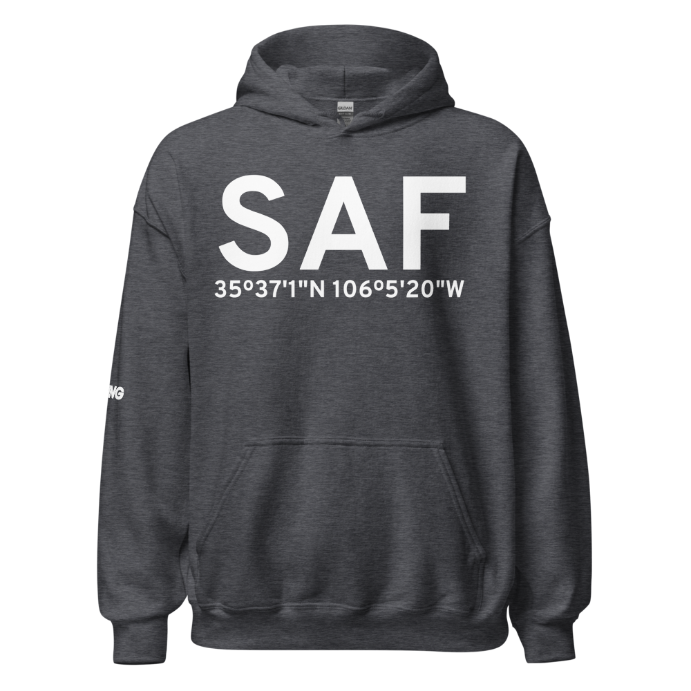 Santa Fe (KSAF) Airport Hoodie Sweatshirt 